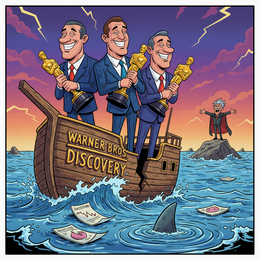 Warner Bros. Executives Confirm Oscars Are Excellent Distraction From Parent Company's Ongoing Existential Crisis