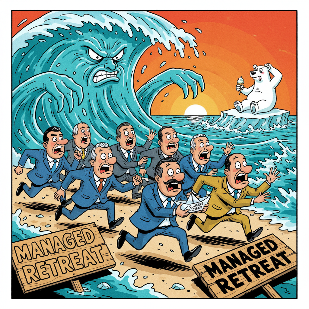 European Officials Admit 'Managed Retreat' Just Code For 'Running Away From The Ocean'