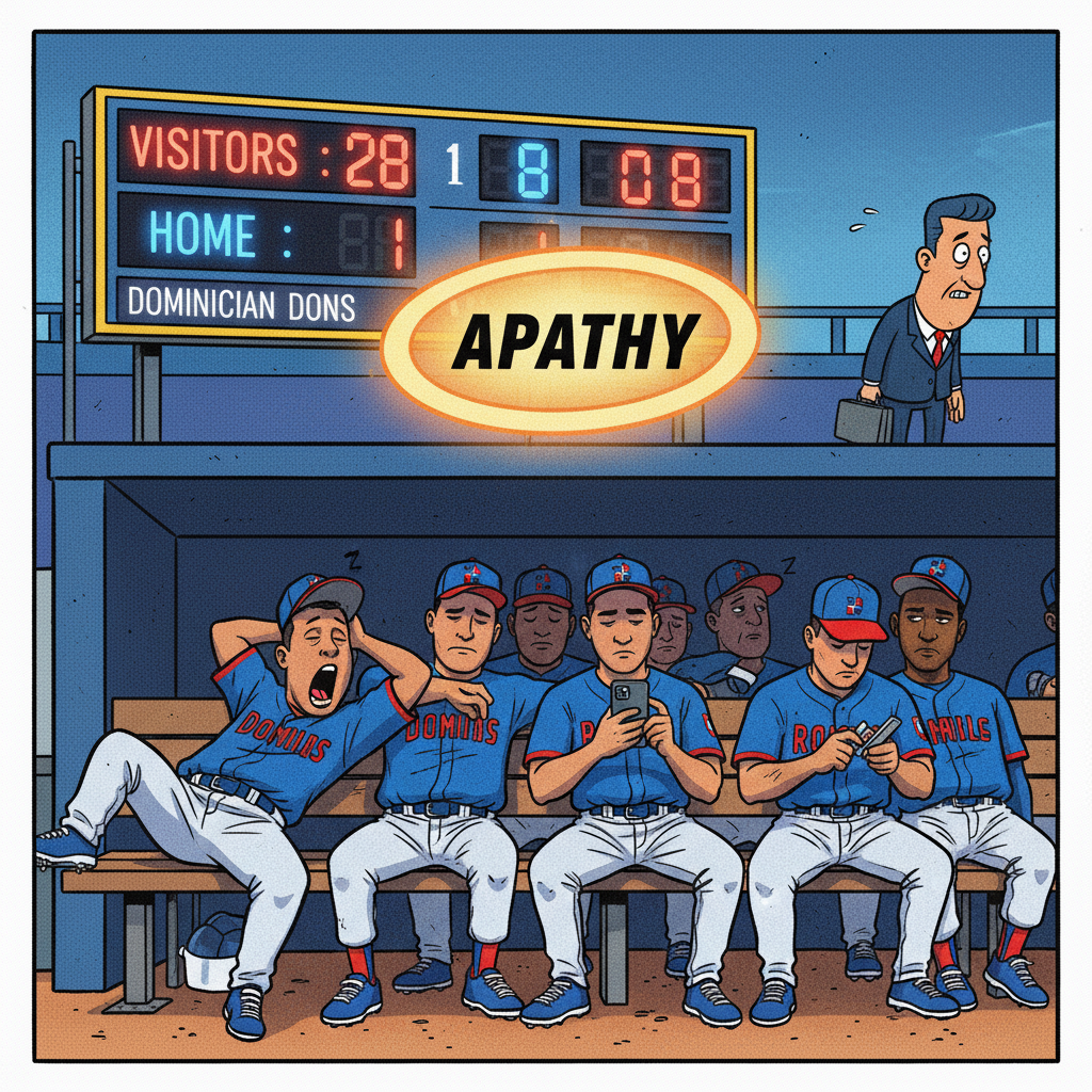Dominican Republic Players Confirm Universal Truth: Losing Is Easier When You Don't Care That Much