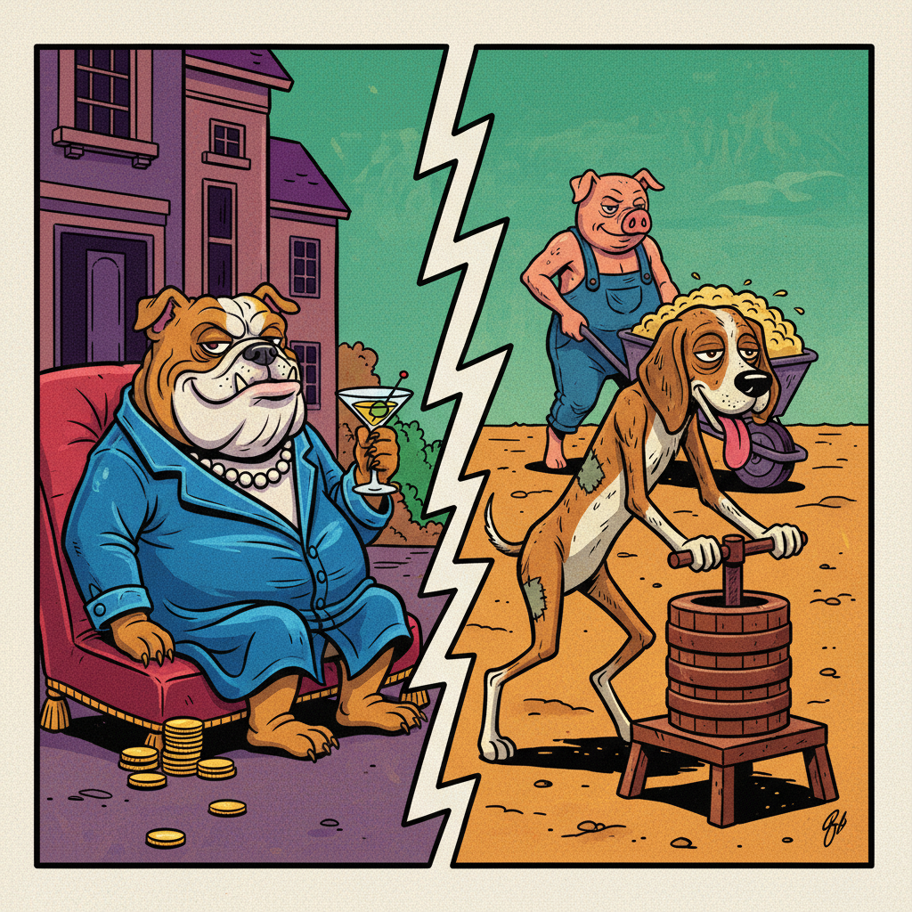 New Study Finds Dogs Prefer Being Pampered Over Powering Butter Churns