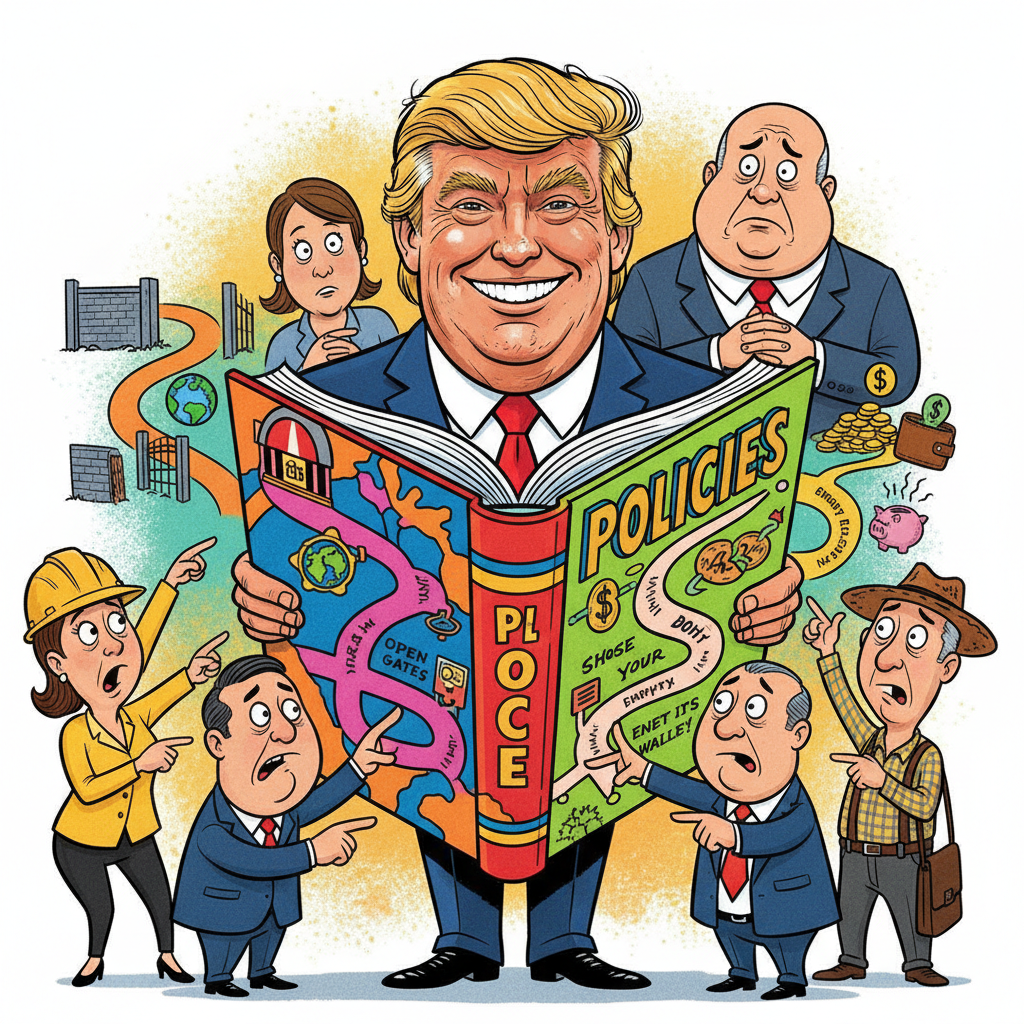 Trump Campaign Unveils New 'Choose Your Own Adventure' Policy Platform