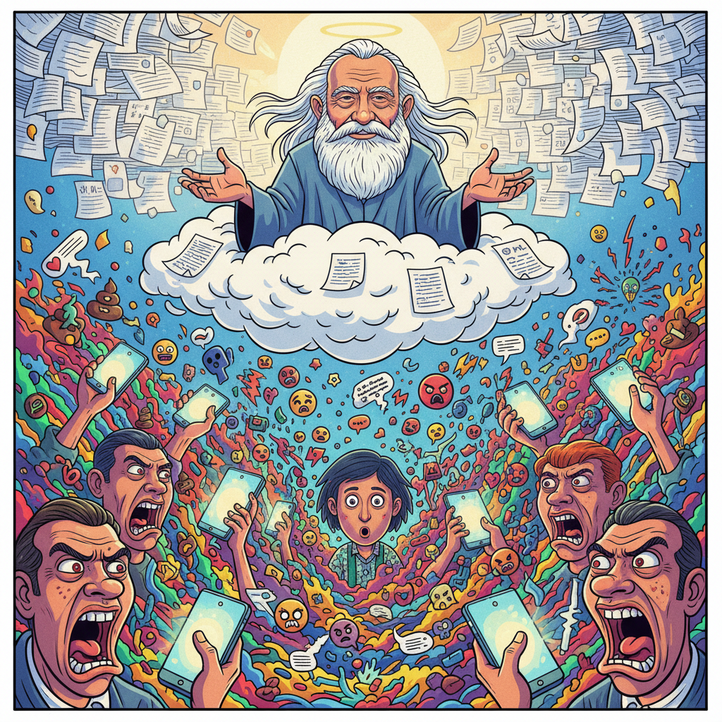 Nation Mourns Philosopher Who Finally Explained Why Everyone Is So Annoying Online