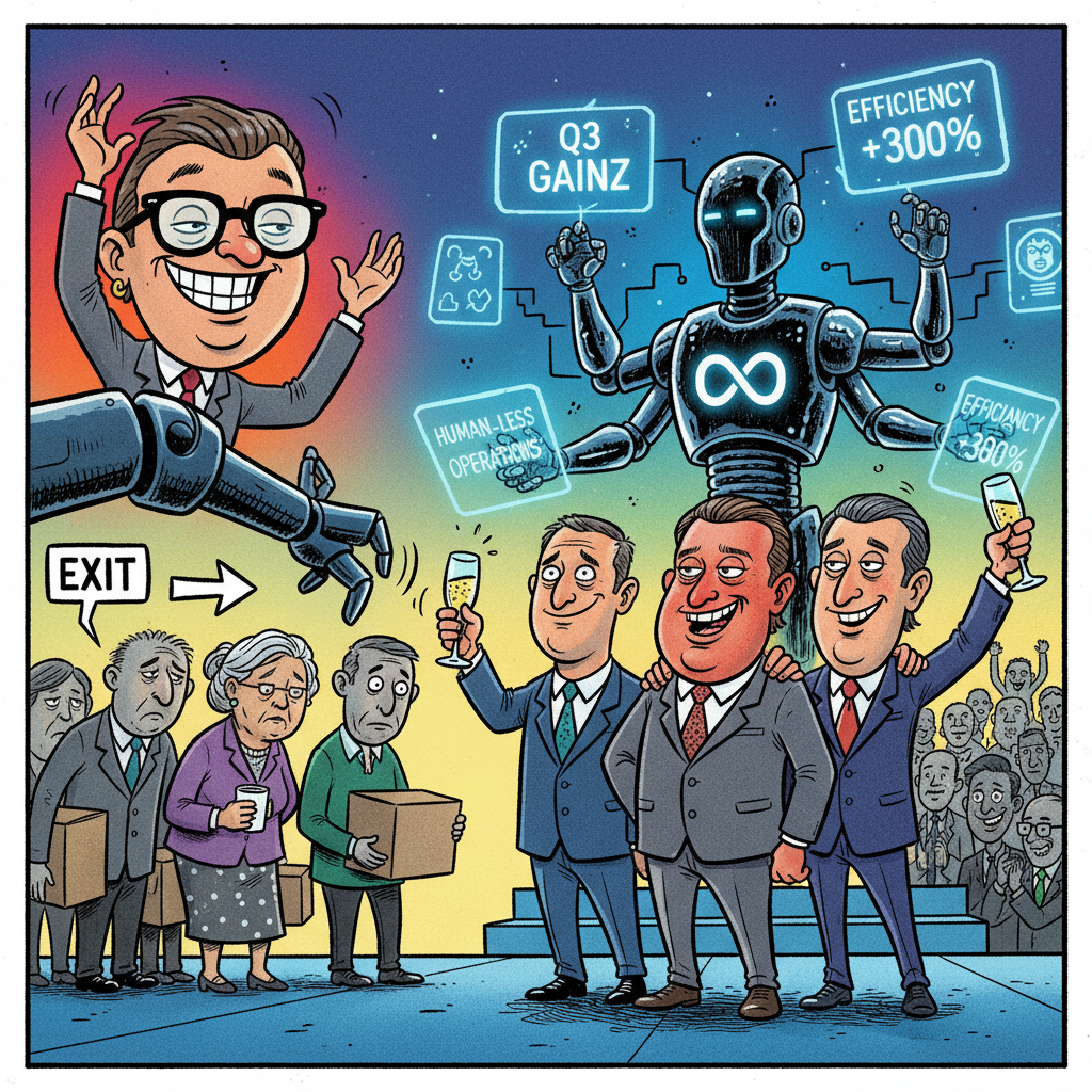 Meta Announces AI Now So Productive It Can Fire 20% Of Its Workforce