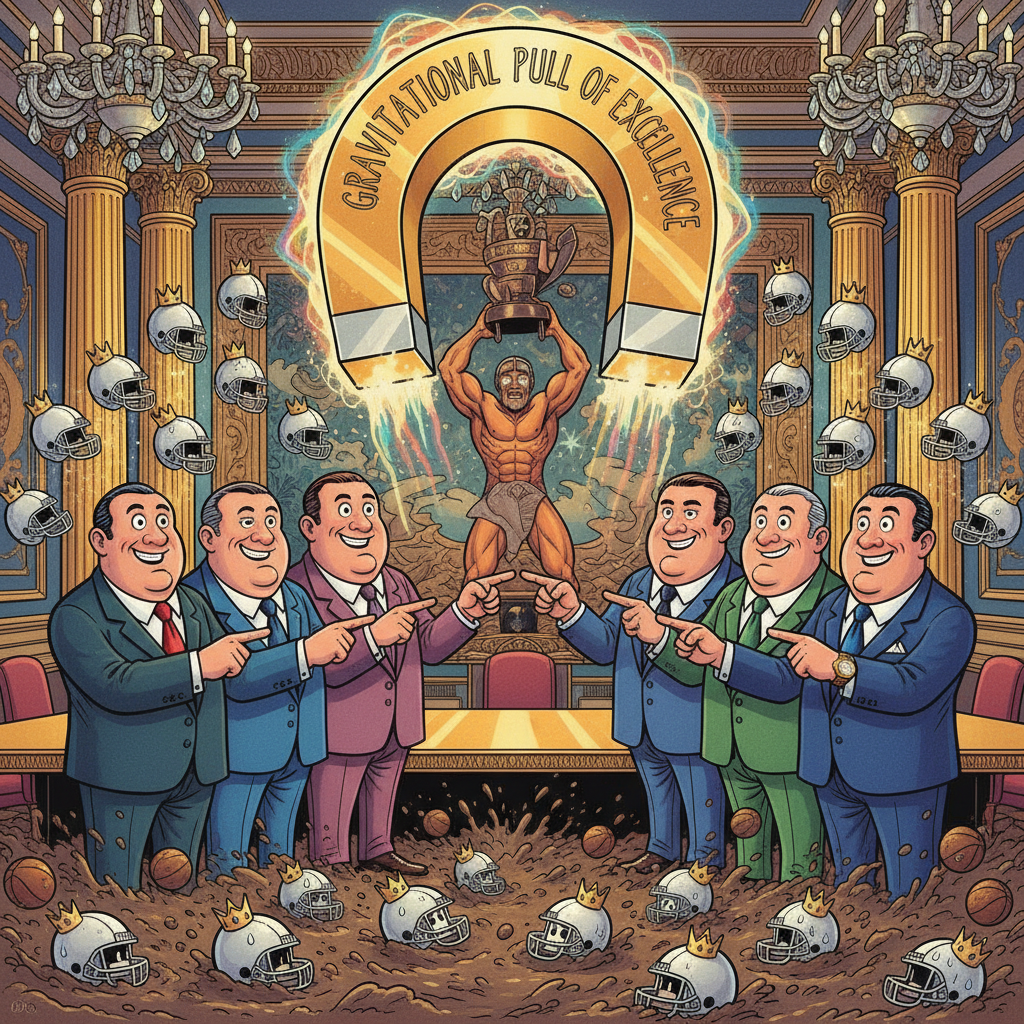 NCAA Committee Confirms Top Teams Will Remain Top Teams, Citing 'Gravitational Pull of Excellence'