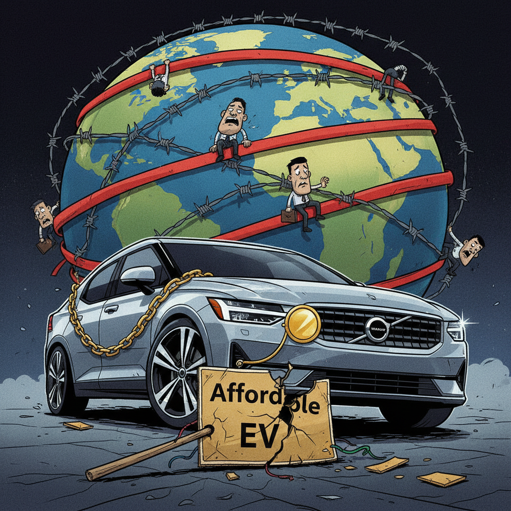 Volvo Discontinues Affordable EV, Cites Unforeseen Complication Of 'Global Economy'