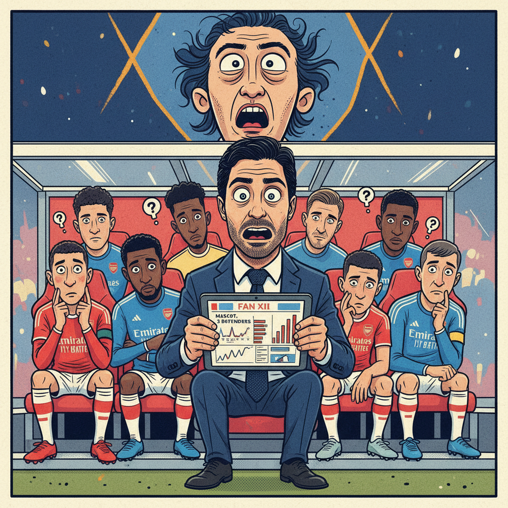 Arsenal Manager Announces Starting XI Based Entirely On Fan Forum Poll Results