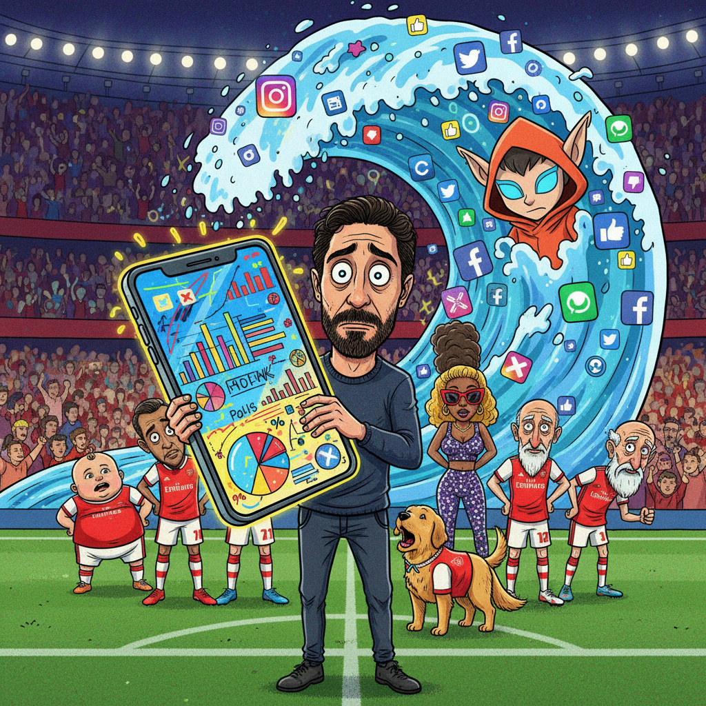 Arsenal Manager Unveils Starting XI Based Entirely On Fan Forum Polls