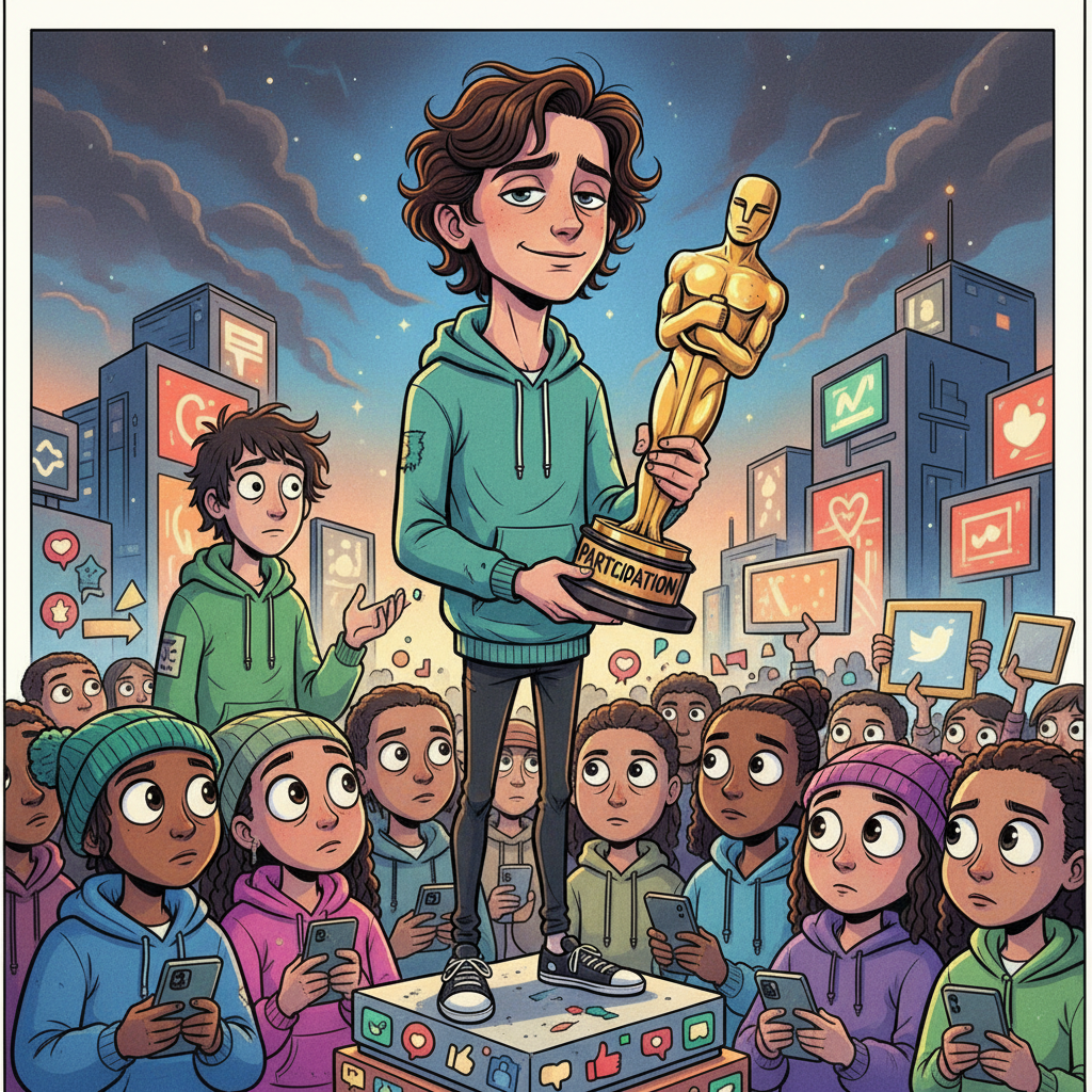 Timothée Chalamet’s Oscar Loss Strategically Engineered To Maintain Relatability