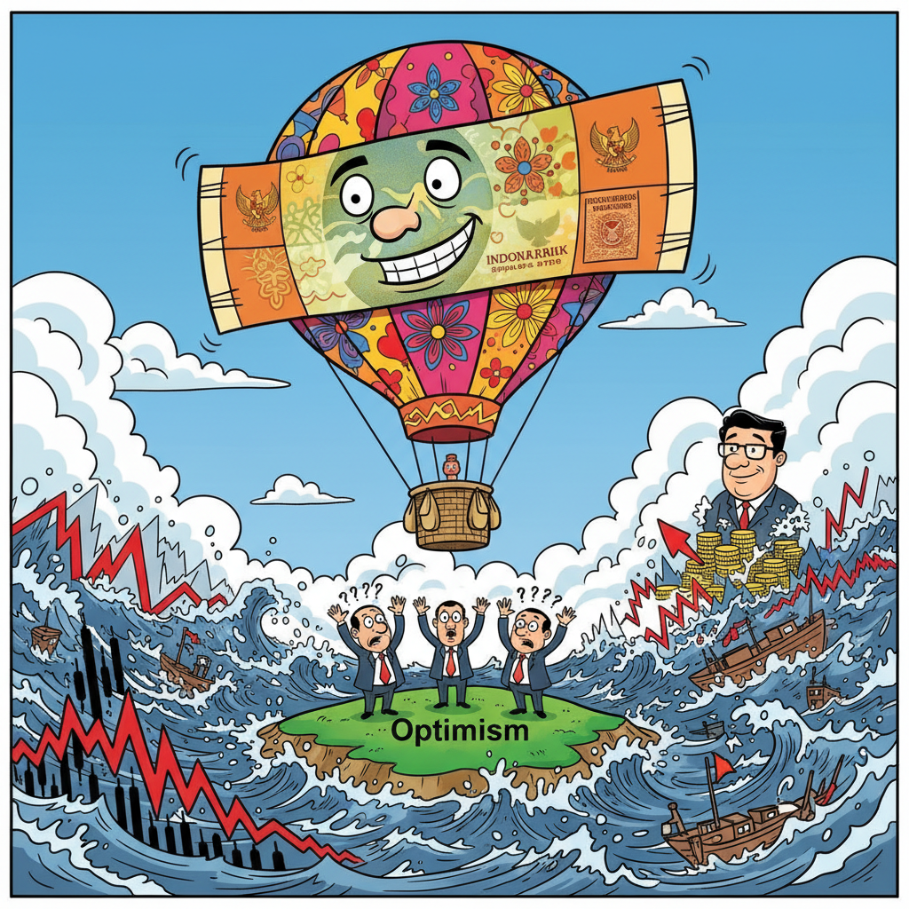 Indonesia Declares Economic Independence From Global Events, Announces Rupiah Will Now Float On Pure Optimism