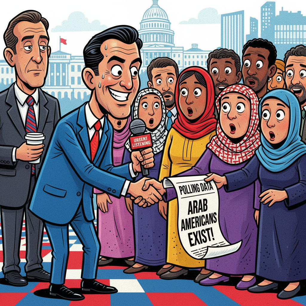 Democratic Candidate Discovers Constituent Group Exists Just Before Election