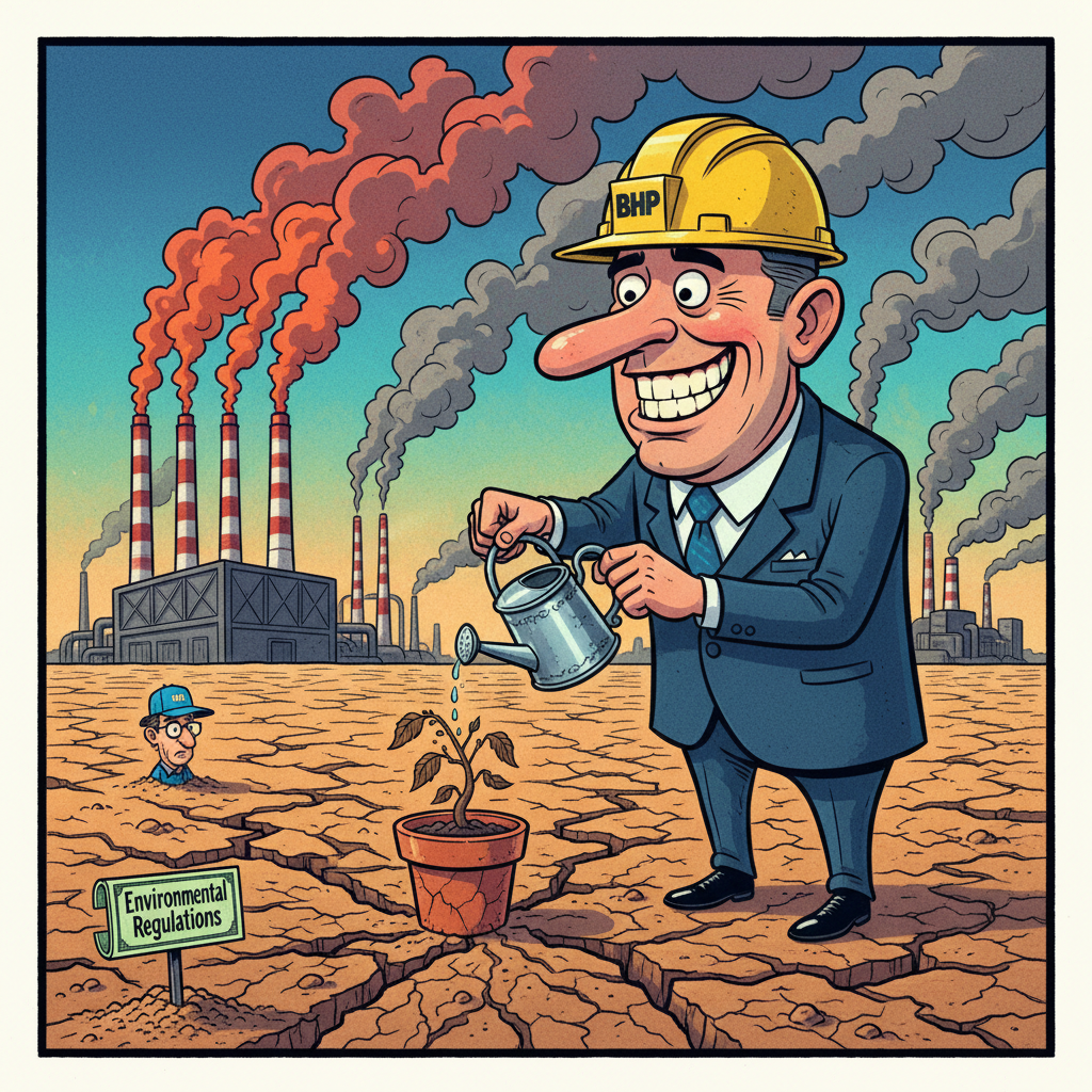 BHP Announces $5 Billion Investment To Ensure Planet Remains Just Barely Habitable