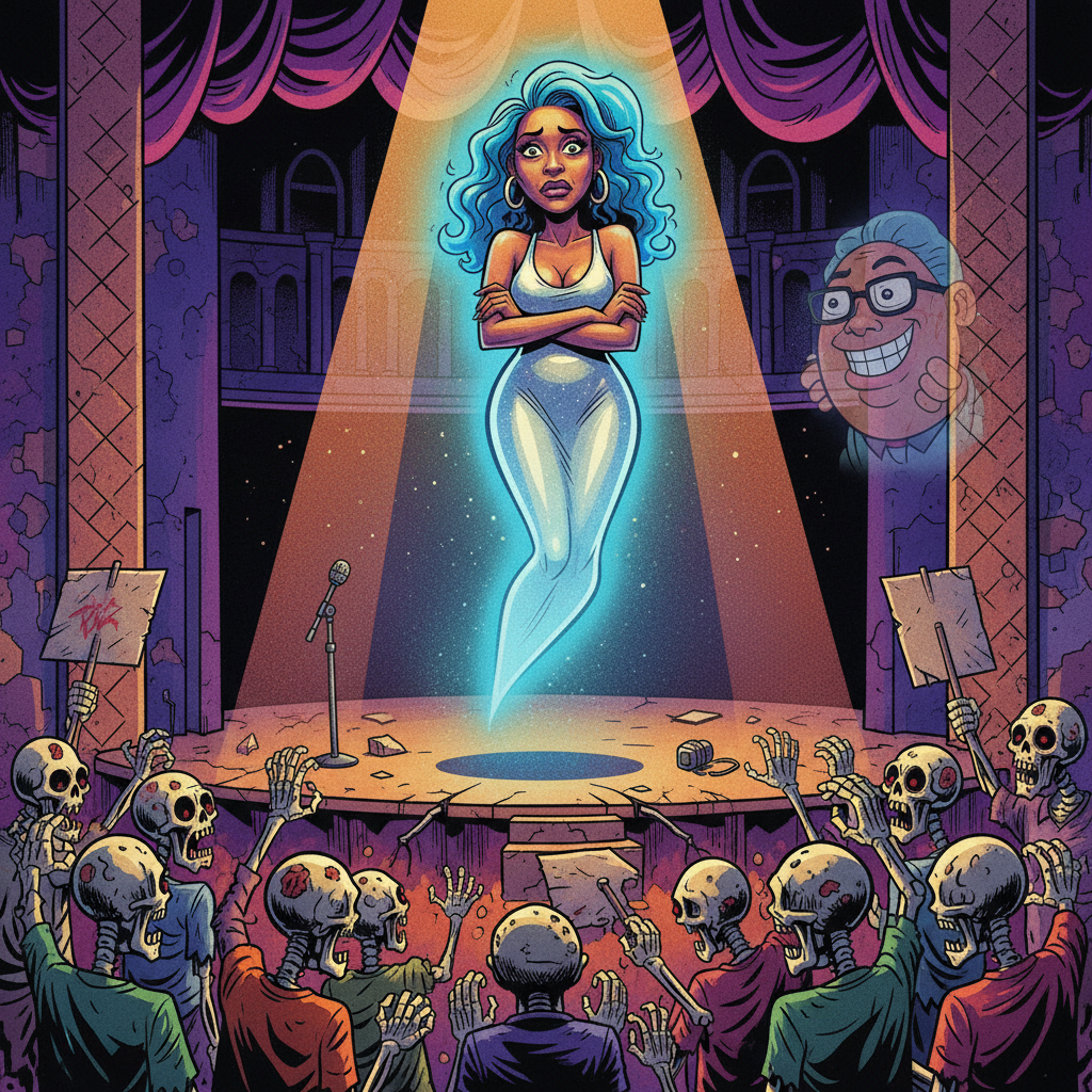 Showtime At The Apollo Audience Demands Encore From Recently Deceased Kiki Shepard