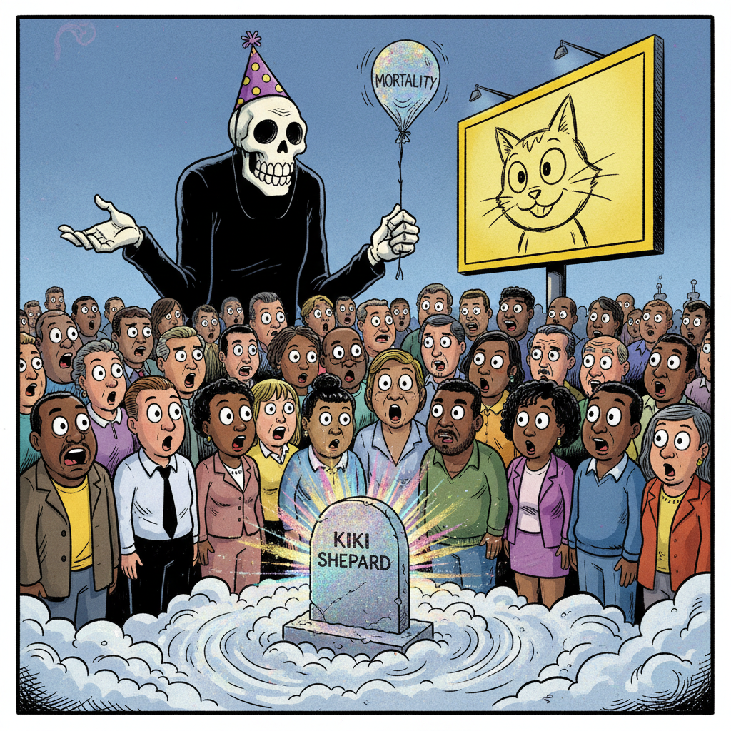 Nation Remembers Kiki Shepard, Briefly Forced To Confront Its Own Mortality