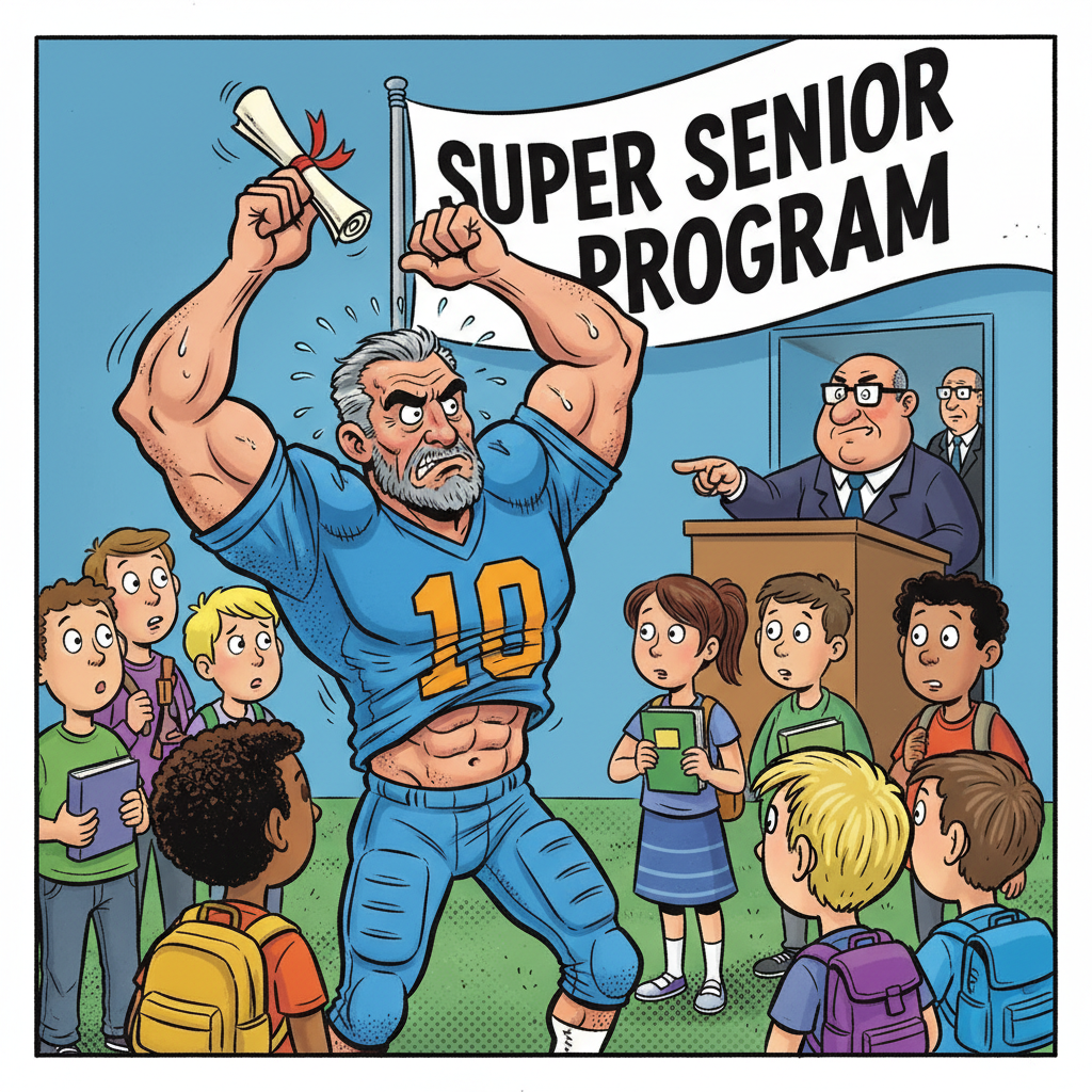 Nation's High Schools Announce New 'Super Senior' Program For Peak Athletic Performance