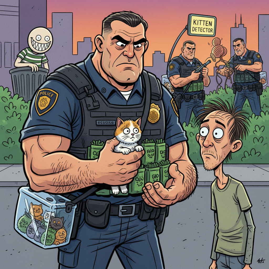 Police Department Unveils New 'Kitten-First' Protocol for Public Relations