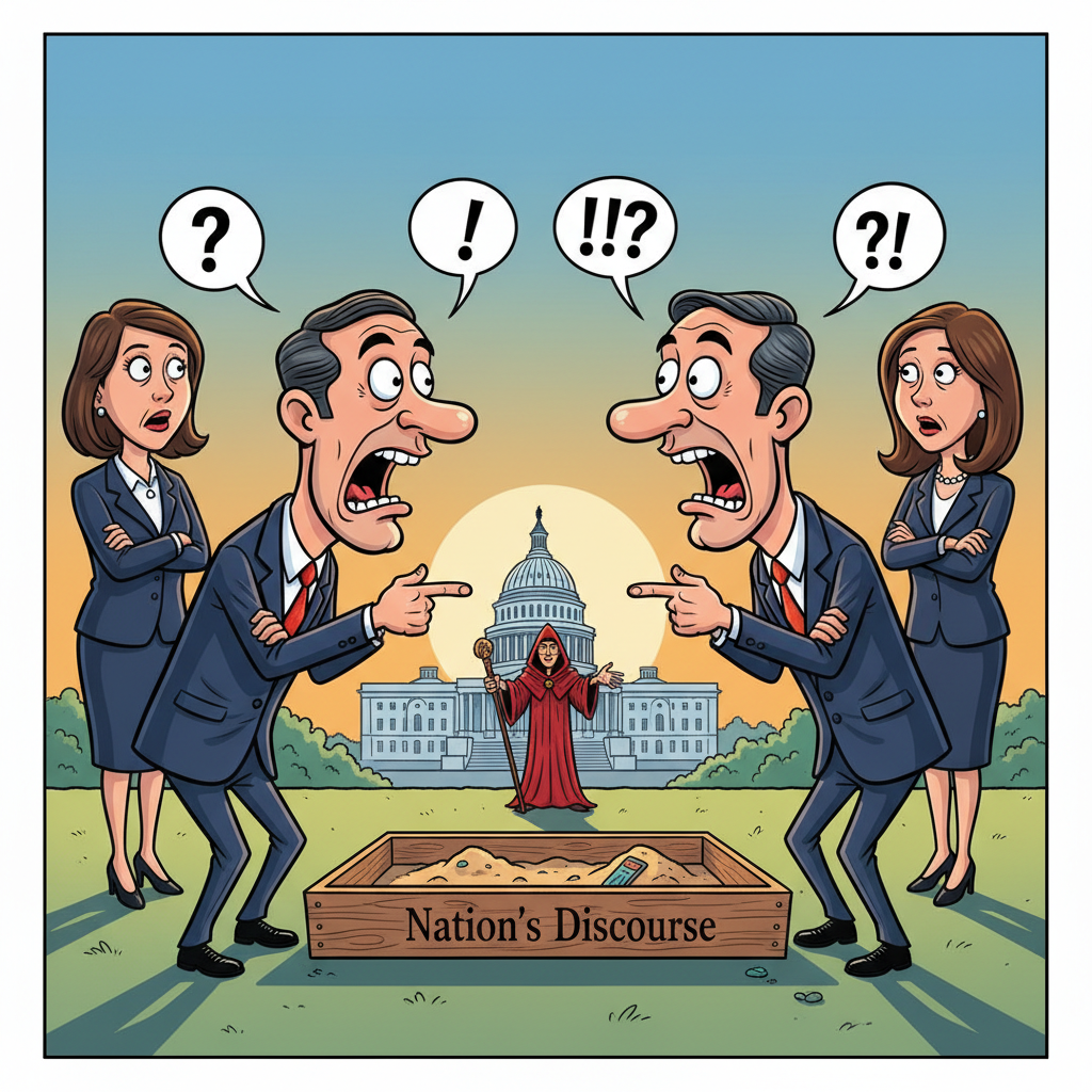 Political Spouses Confirm Nation's Leaders Still Communicating Via 'I Know You Are But What Am I?' Protocol