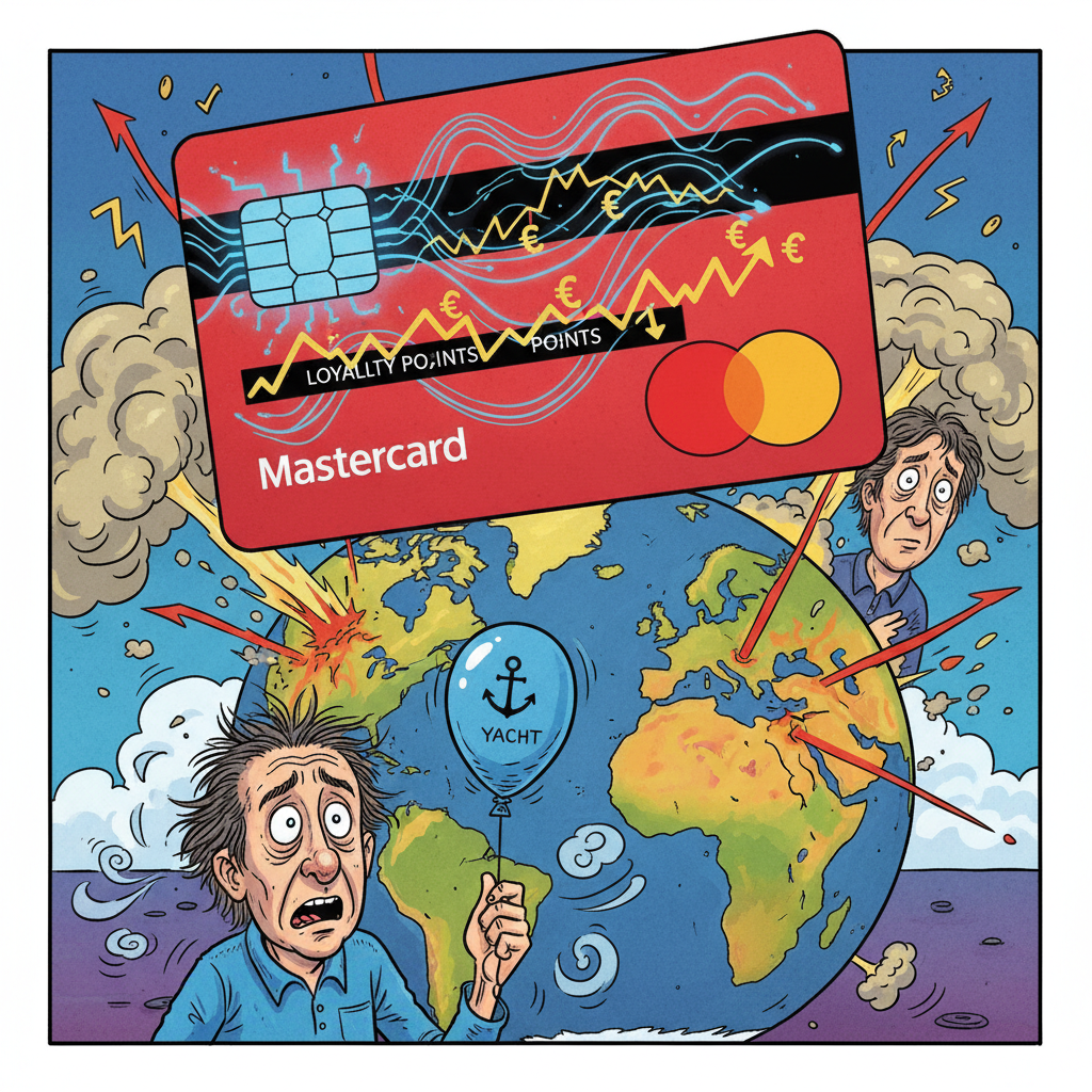 Mastercard Unveils New 'Blockchain-Enabled' Loyalty Program: Points Now Fluctuate With Global Geopolitical Instability