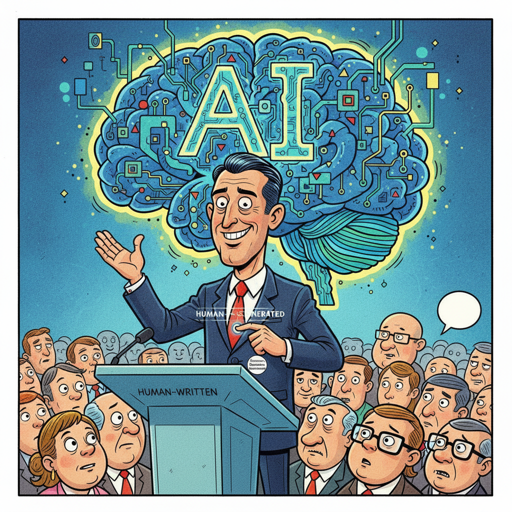 BREAKING: Politicians Now Required To Disclose If Their Ads Were Written By A Human