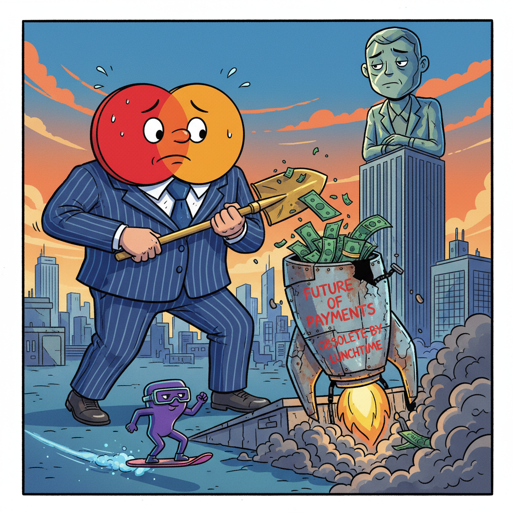 Mastercard Invests Billions in Technology That Will Be Obsolete By Lunchtime