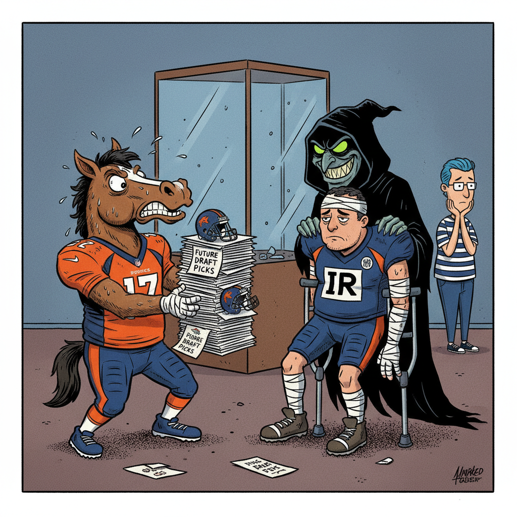 Broncos Trade Entire Future For Player Who Will Be Injured By Preseason, Say Experts