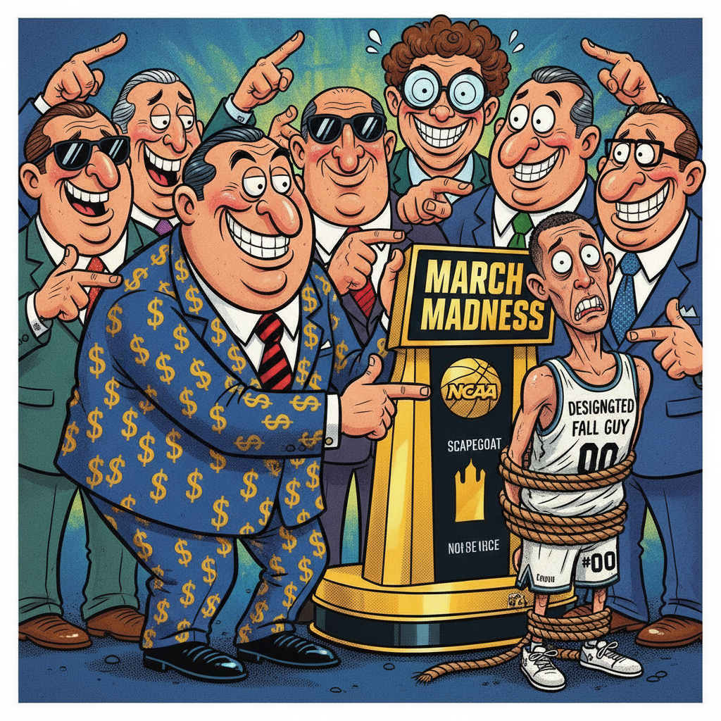 NCAA Committee Proposes New 'Designated Fall Guy' Position for March Madness Rosters