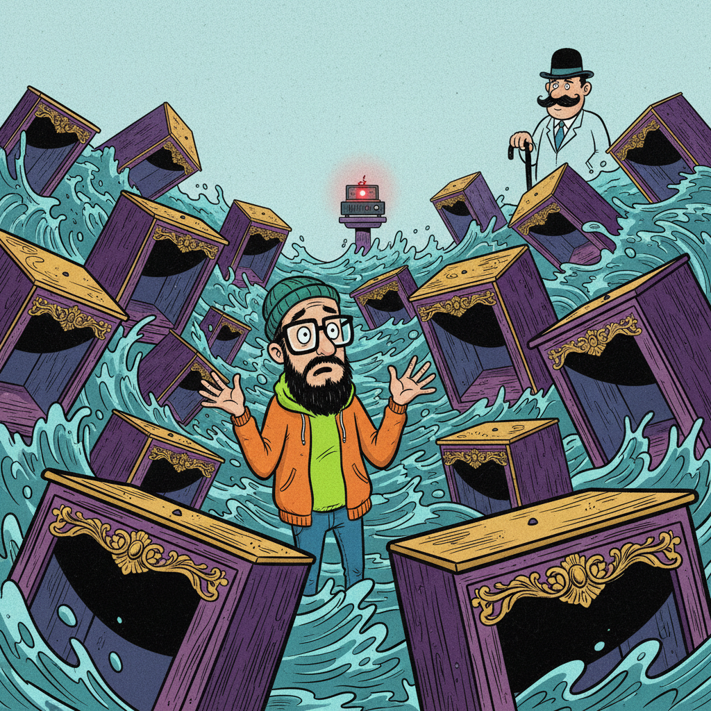 New Study Finds Record Player Cabinets Now Outnumber Actual Record Players