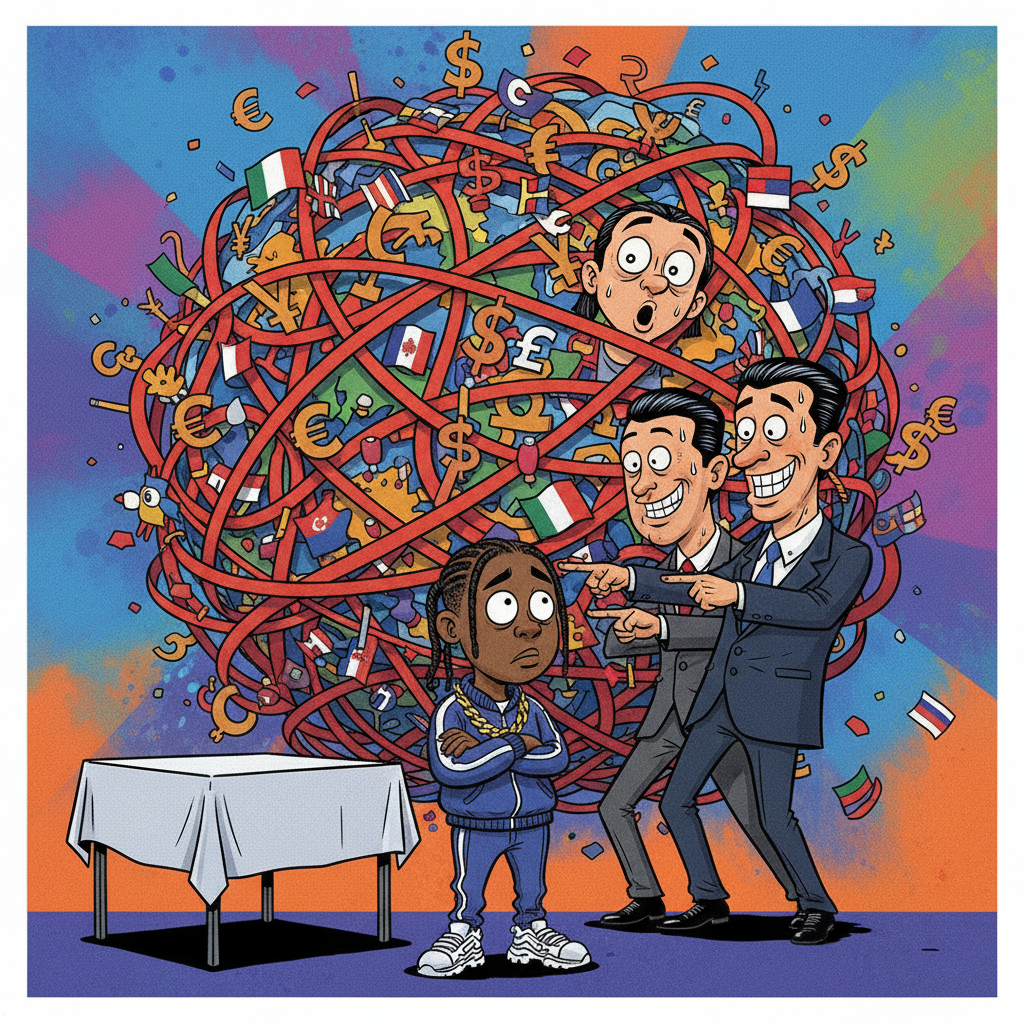 Promoters Blame Multibillion-Dollar Transaction Involving Multiple Nations For Missing Snack Money