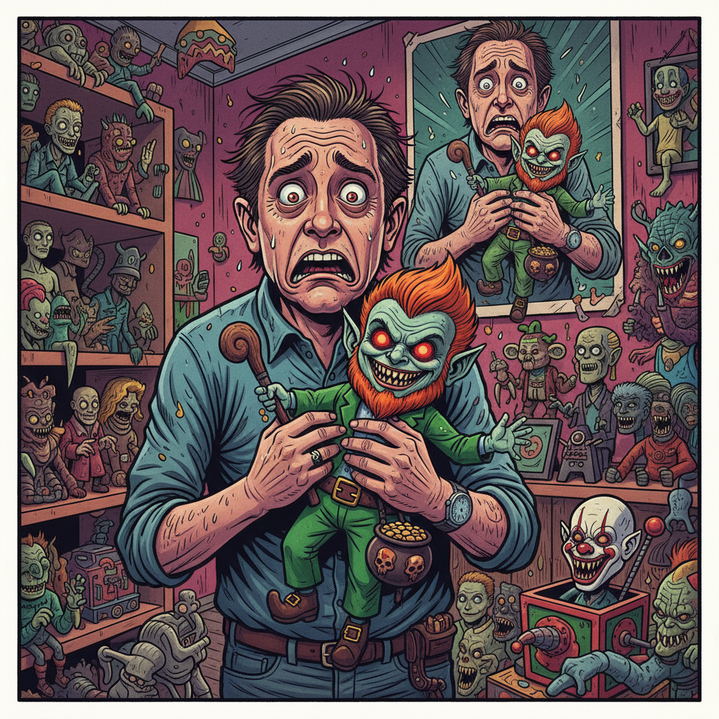 Nation’s Collectors Admit They’re Just Buying Back Their Childhood Fears Now