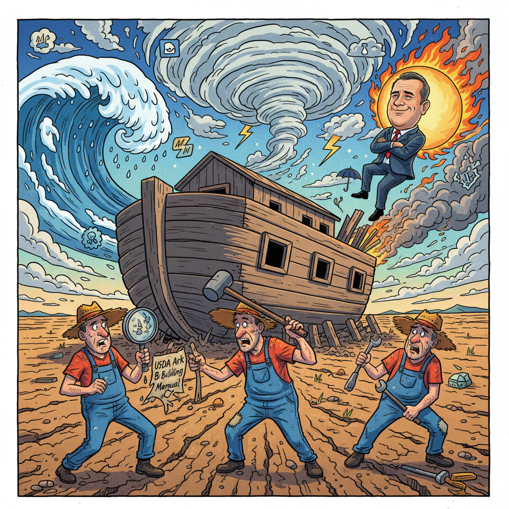 Farmers Advised To Simply Build Ark As Climate Change Escalates