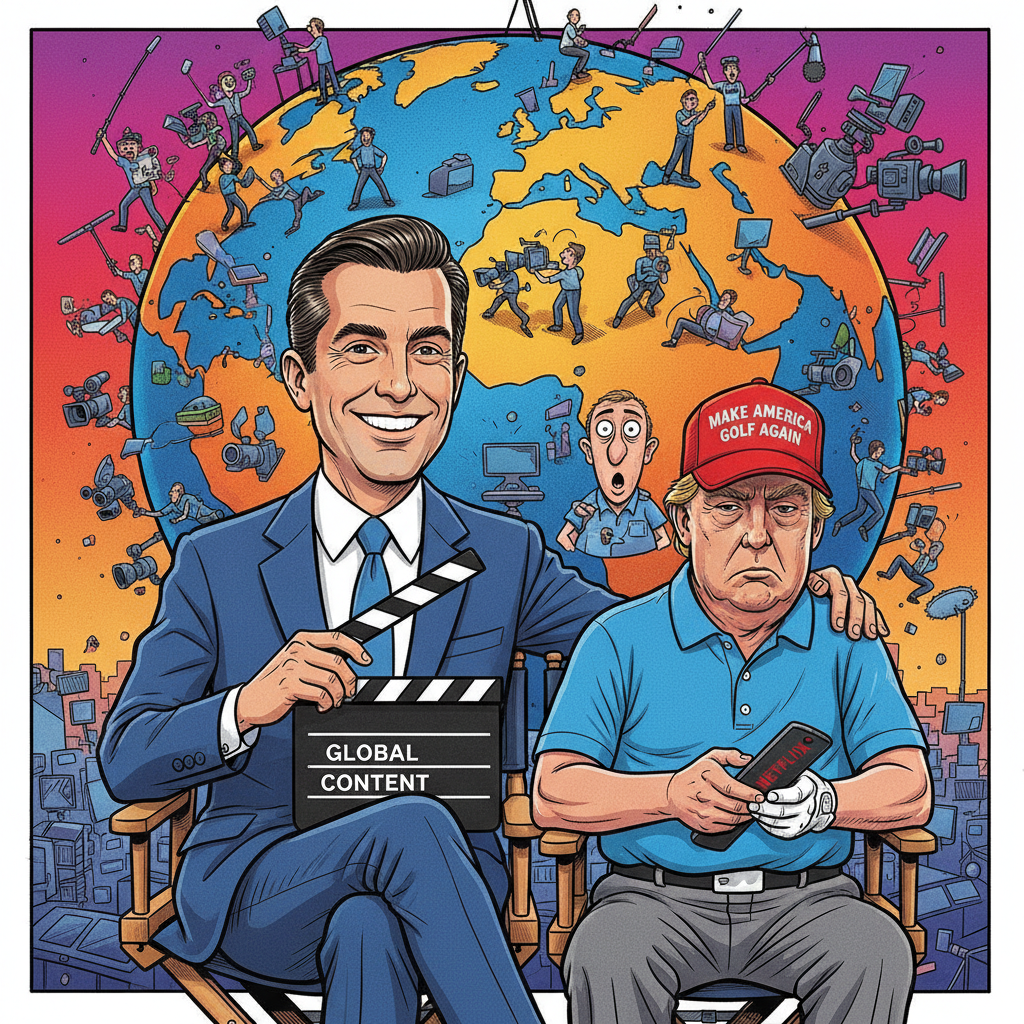 Netflix CEO Suggests Trump Just Let Him Handle Global Content, It's Easier For Everyone