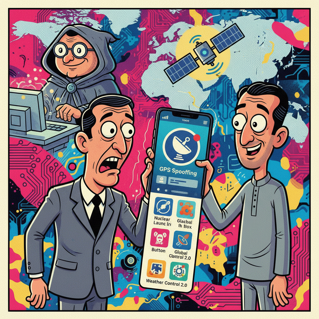 GPS Signal Spoofing Now So Easy, Iran Just Downloaded An App For It