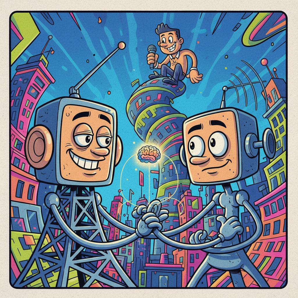 Public Broadcasters Settle Tower Dispute, Agree To Share One Brain Cell