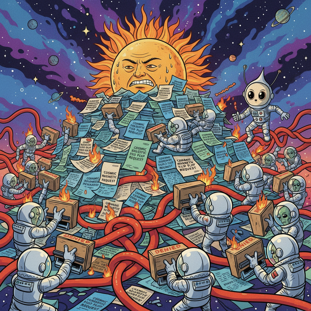 Sun's Magnetic Field Flips Every 11 Years Due To Celestial Bureaucracy