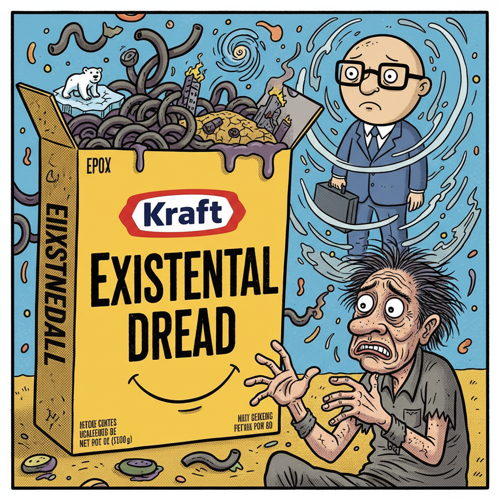 Kraft Heinz Unveils 'Existential Dread' Mac & Cheese, Citing Market Research