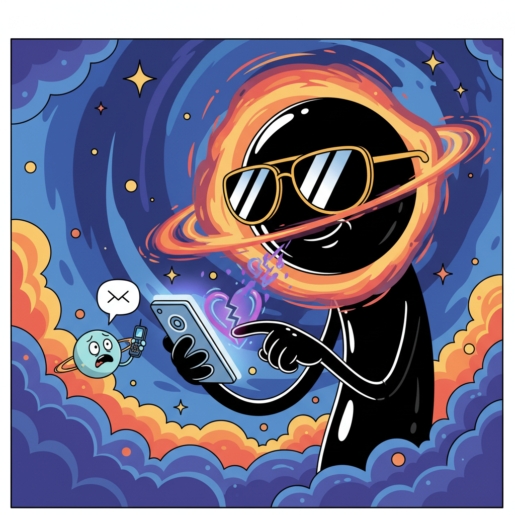 Scientists Confirm Black Holes Are Just Really, Really Good At Ghosting