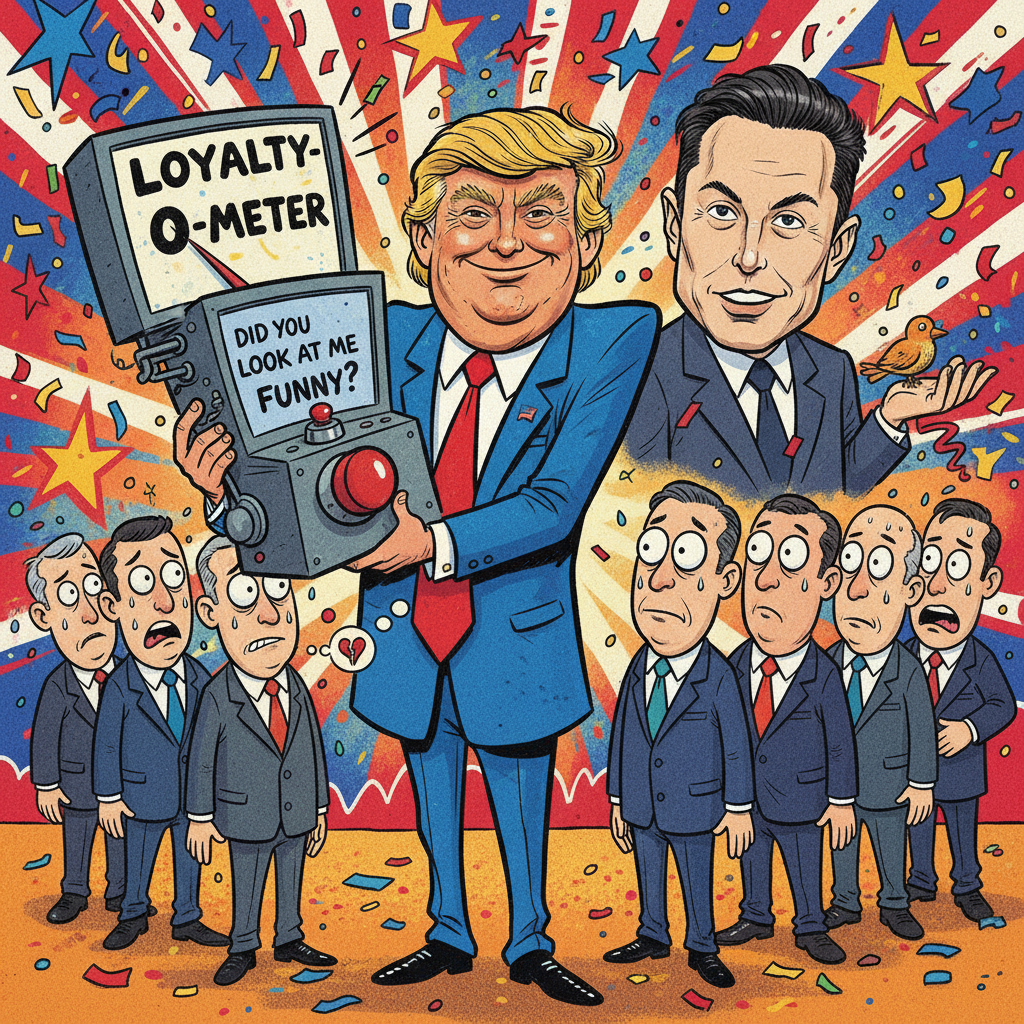 Trump Unveils New Loyalty Test: The 'Did You Ever Look At Me Funny?' Primary Challenge