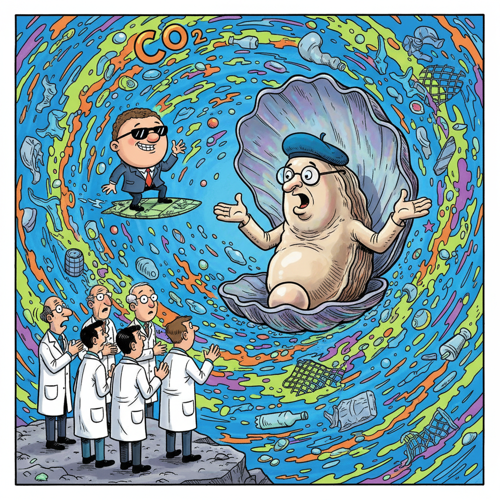 Ocean Alkalinity Enhancement Program Accidentally Creates World's Most Opinionated Oyster