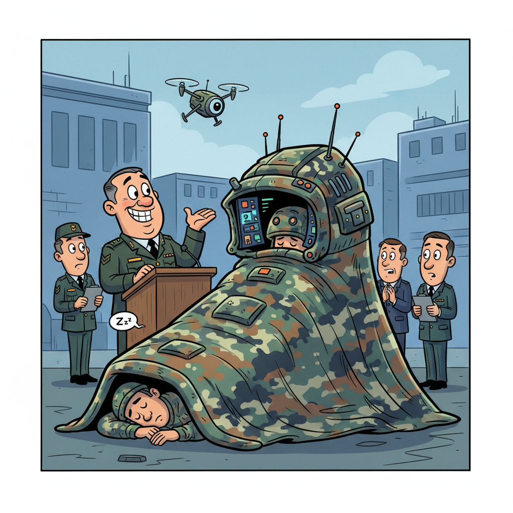 Pentagon Unveils New 'Tactical Blanket' for Drone-Proof Napping