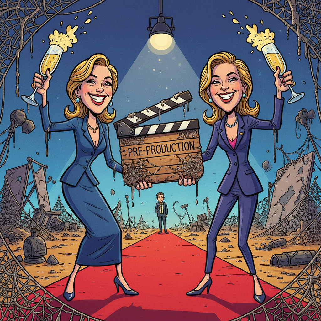 Hollywood Producers Celebrate Six Years Of Diligent 'Pre-Production' On First Project