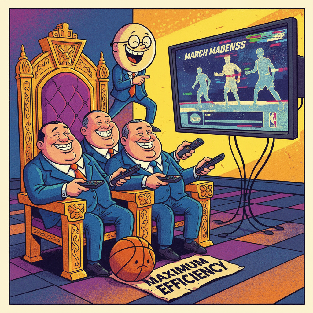 NCAA Tournament Officially Replaced By Pre-Recorded Highlight Reel For 'Maximum Efficiency'