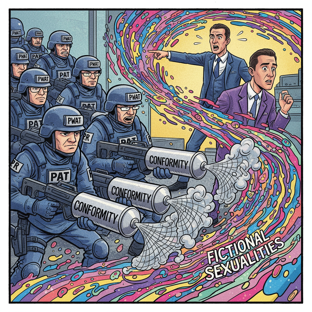 Celebrity Management Team Deploys Elite Squad To Combat Fictional Sexualities