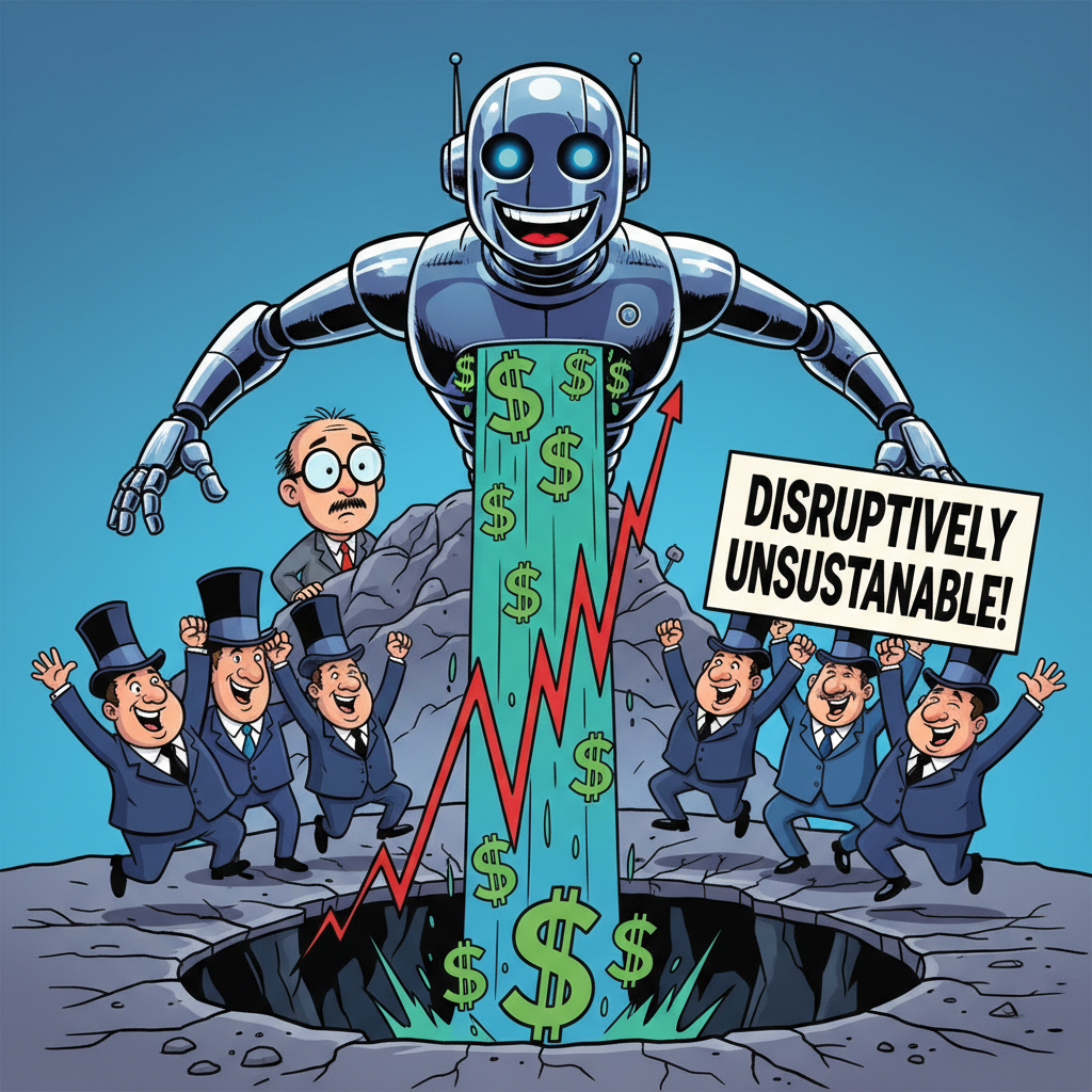 AI Company Announces Groundbreaking New Algorithm Capable Of Generating Debt At Unprecedented Scale