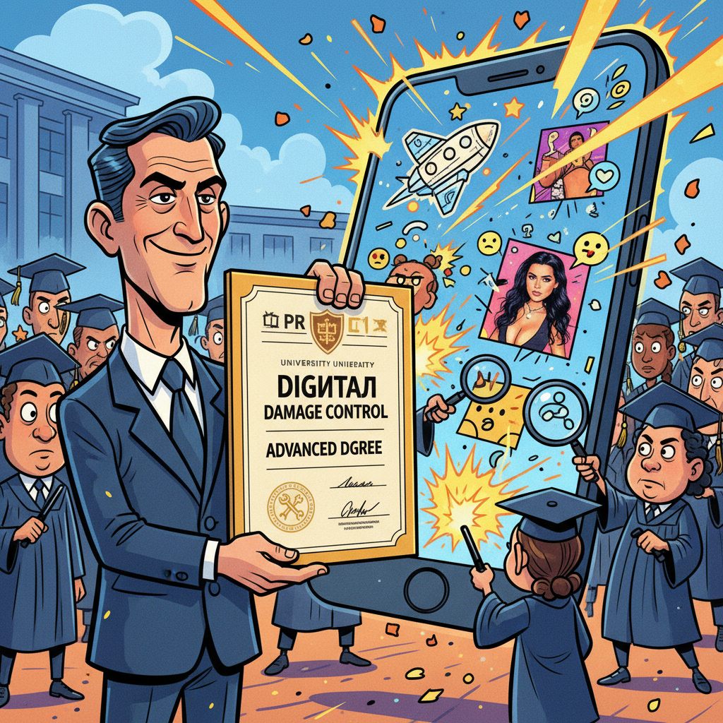 Celebrity Management Teams Now Offering Advanced Degrees In Online Damage Control