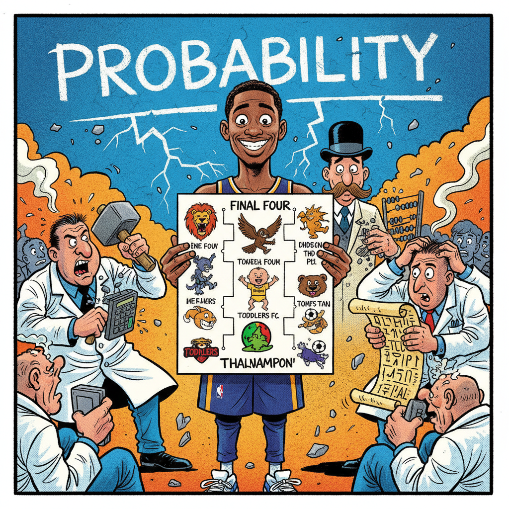 Nation Holds Breath As Sports Star Reveals Unfathomable Bracket Pick