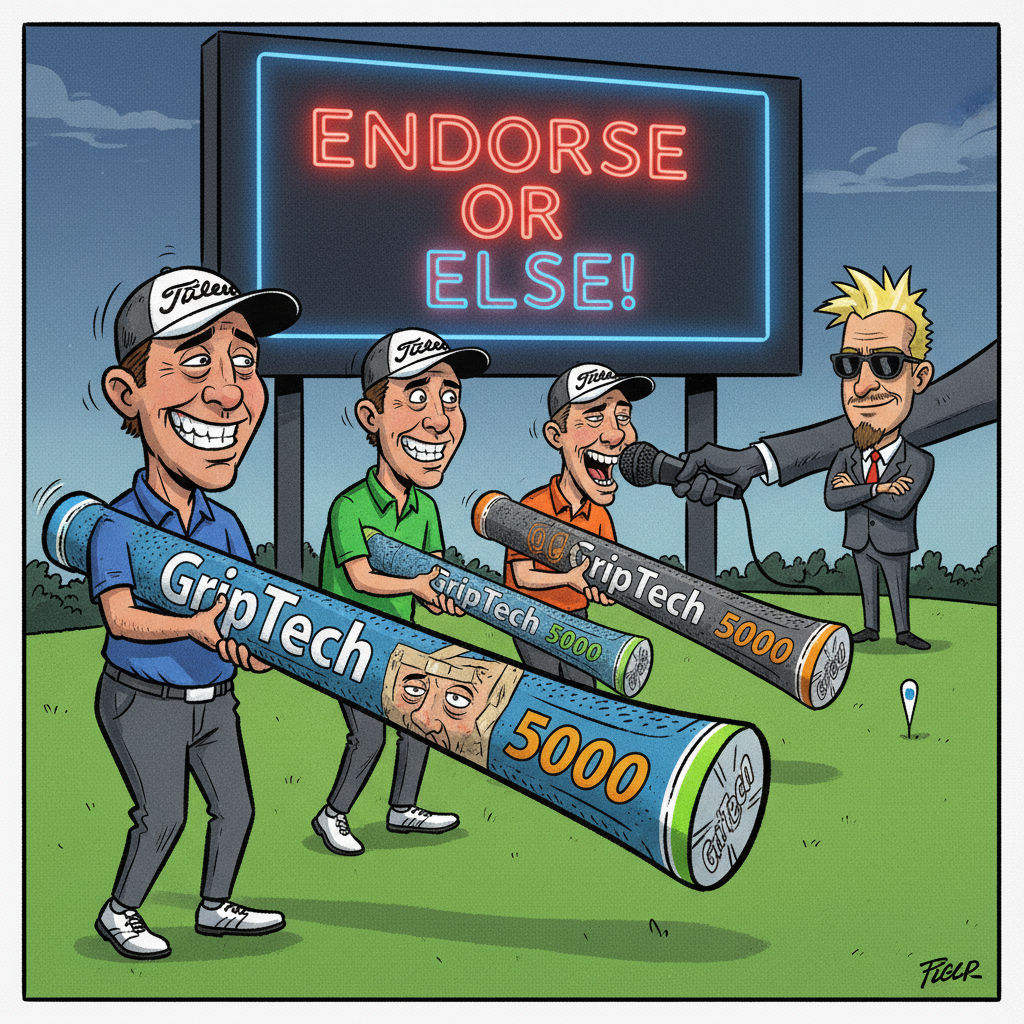 PGA Tour Players Now Required To Publicly Endorse Grip Technology Or Face Immediate Disqualification