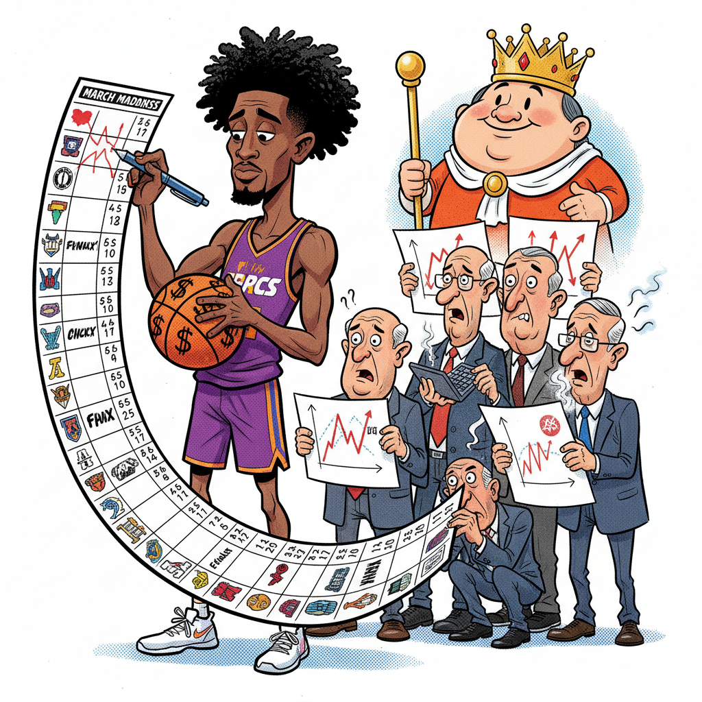 NBA Star's March Madness Bracket Now Official Federal Reserve Economic Indicator