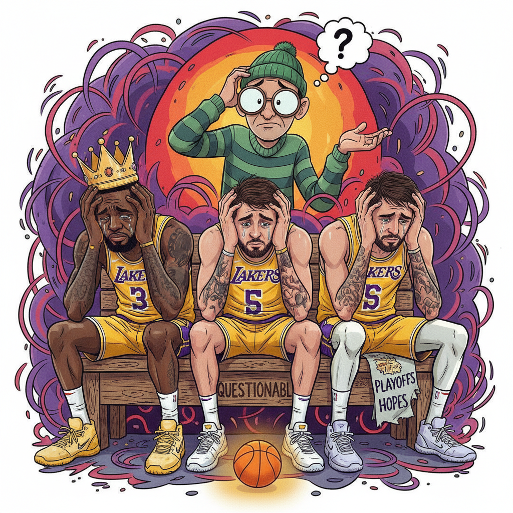 Lakers Announce Star Players ‘Questionable’ For Game, Citing Existential Dread