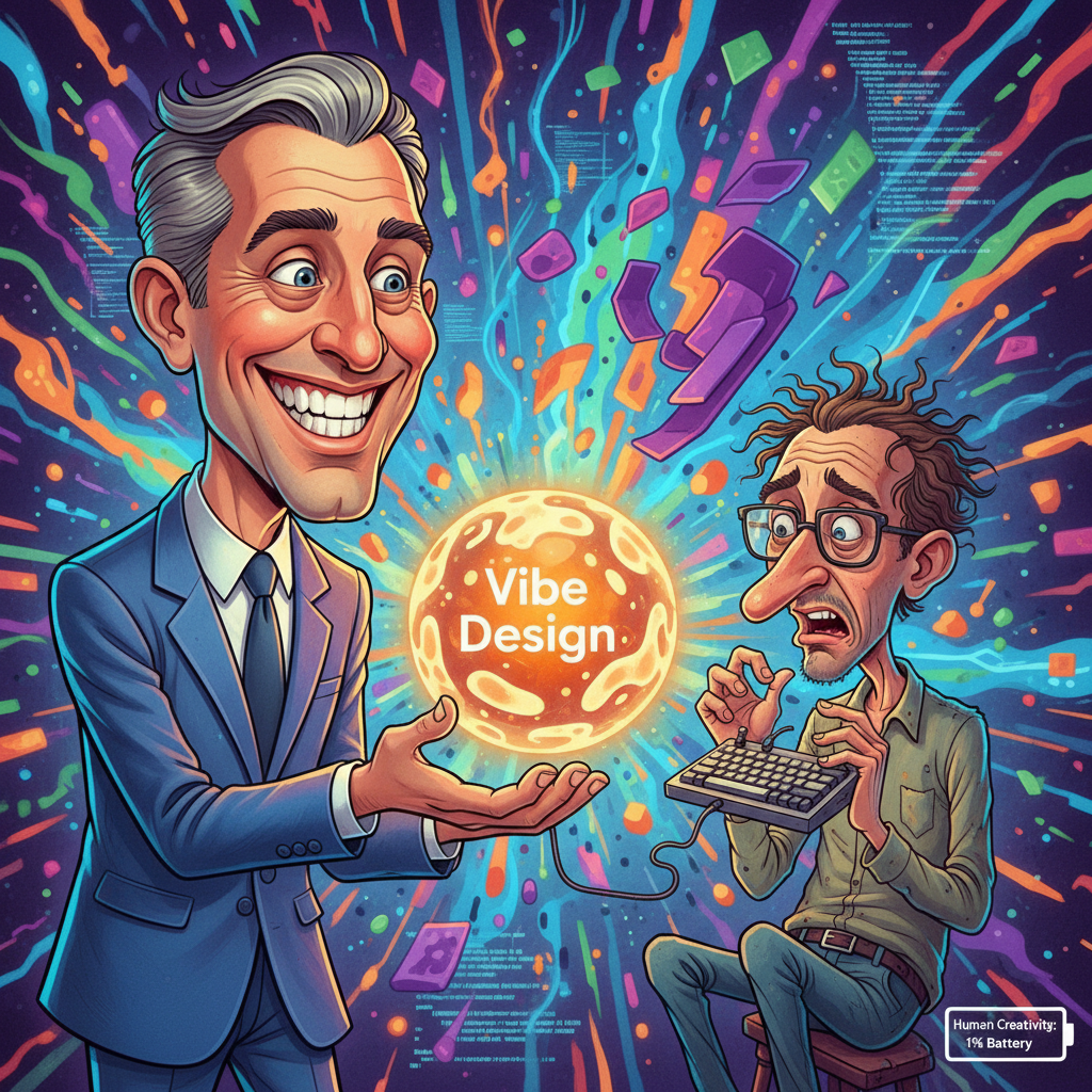 Google Unveils 'Vibe Design,' Reassures Engineers They Can Still Use Keyboards For 'Vibe Coding'