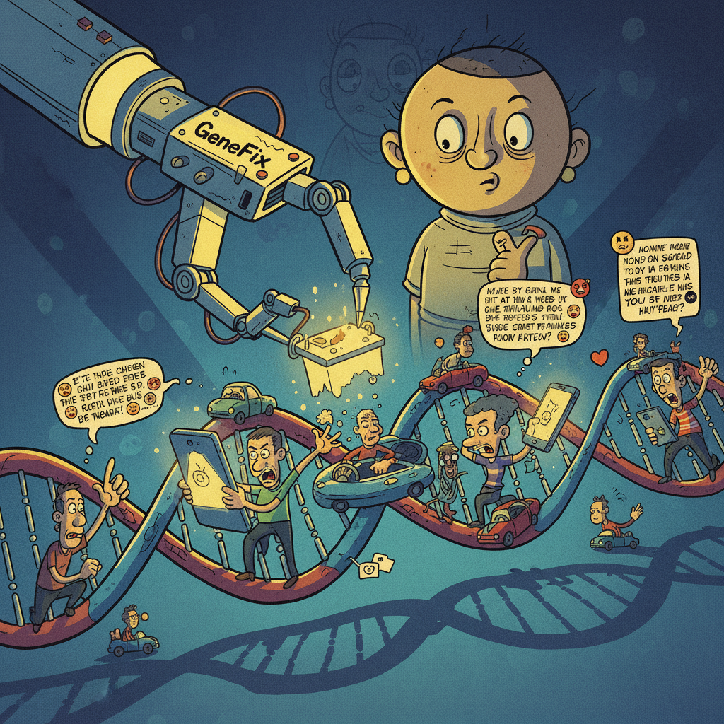 AI-Powered Gene Editing Tool Immediately Begins Correcting Humanity's Most Annoying Traits