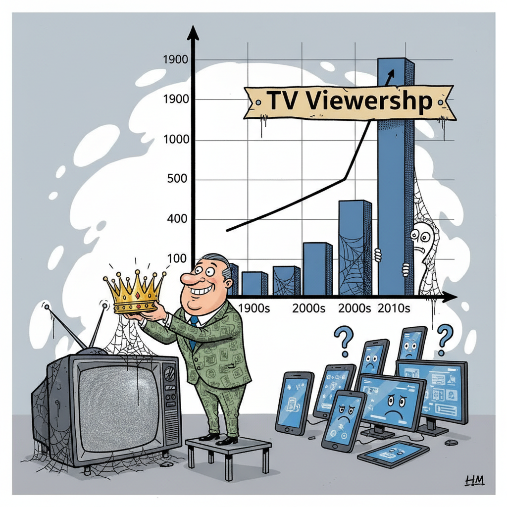 Nielsen Announces Traditional TV Is Back, Citing Data From Last Time It Was Popular